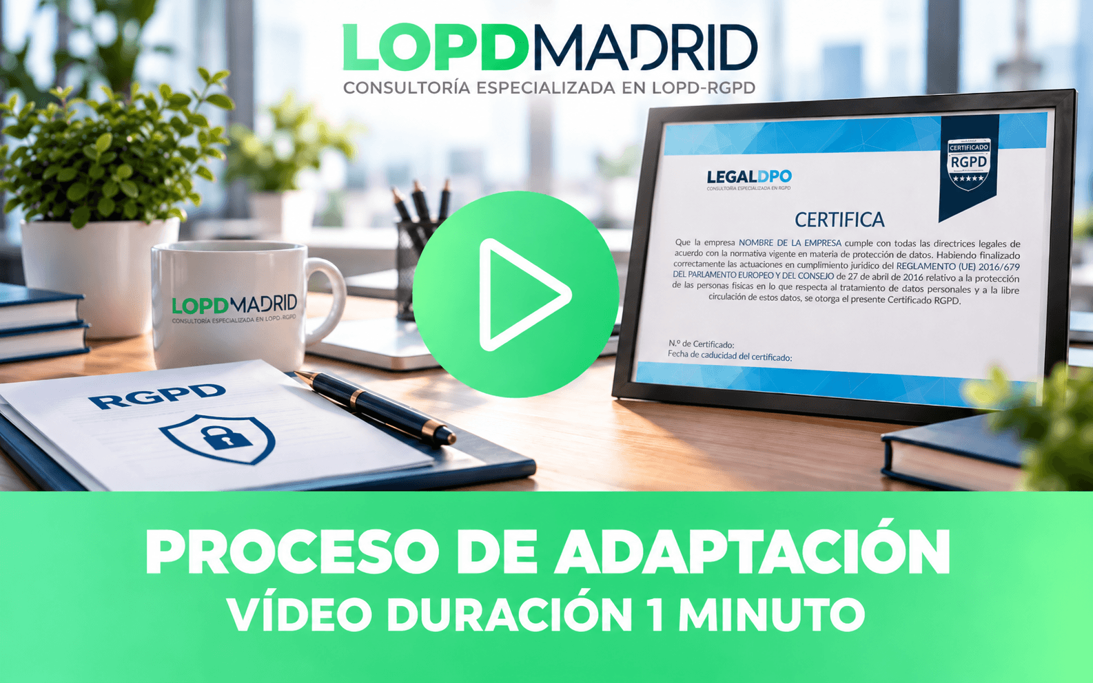 Fragmento de vídeo del proceso de adaptación